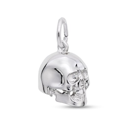 Rembrandt Charms® Skull in Sterling Silver