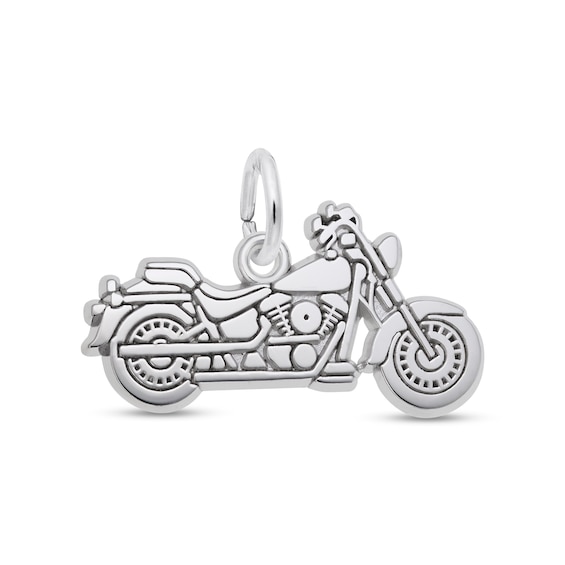 Rembrandt CharmsÂ® Motorcycle in Sterling Silver