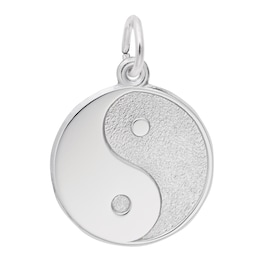 Rembrandt Charms® Yin and Yang Symbol in Sterling Silver