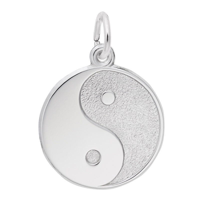 Main Image 1 of Rembrandt Charms® Yin and Yang Symbol in Sterling Silver