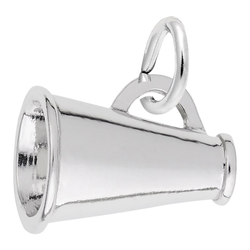 Rembrandt Charms® Megaphone in Sterling Silver