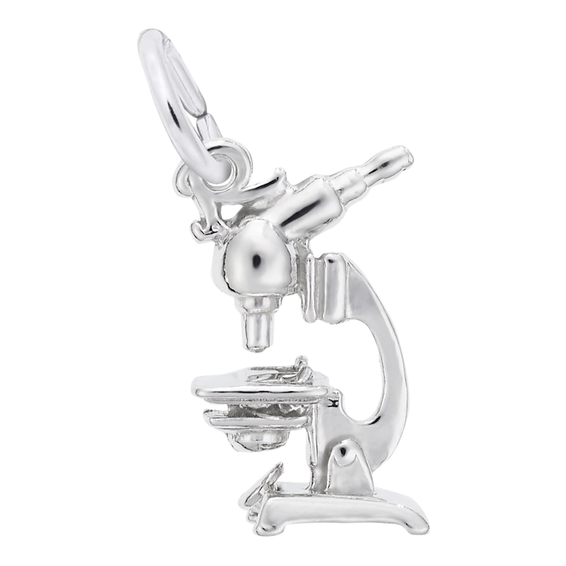 Main Image 1 of Rembrandt Charms® Microscope in Sterling Silver