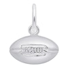 Thumbnail Image 1 of Rembrandt Charms® Puffed Football in Sterling Silver