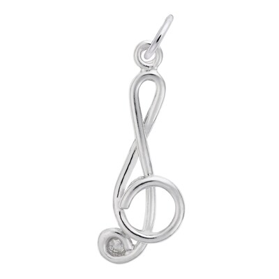 Round Seal Custom Year Stainless Steel Heart Bead Charm Music Clef Round Seal Custom Year Stainless Steel Heart Bead Charm Music Clef
