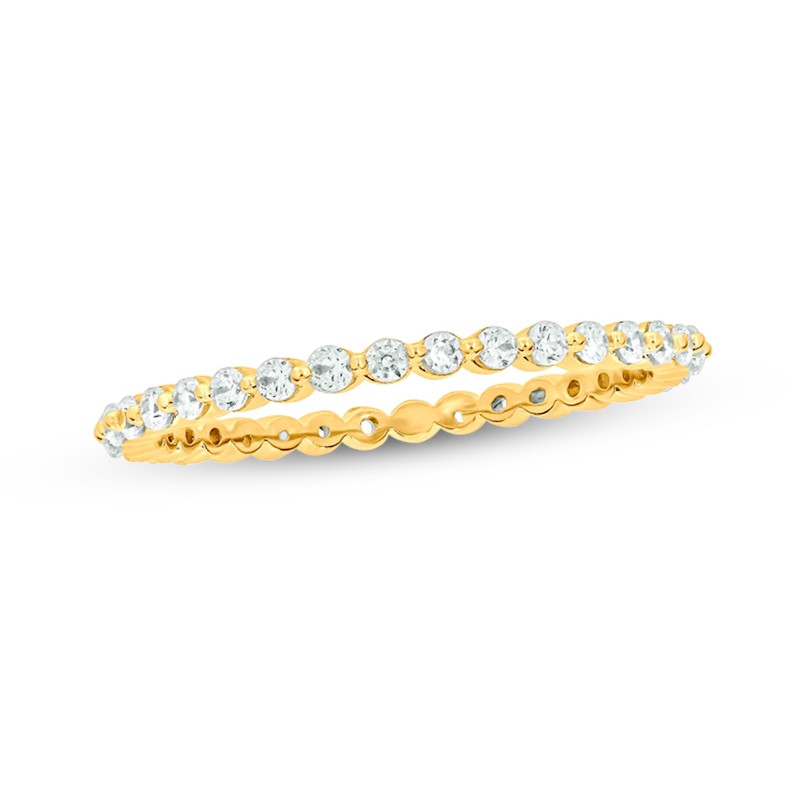 Main Image 1 of 1/2 CT. T.W. Diamond Eternity Band in 10K Gold