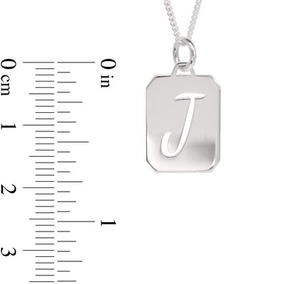 14k Gold Emerald May Birthstone Cursive Letter R Dog-tag Necklace 14k Gold Emerald May Birthstone Cursive Letter R Dog-tag Necklace