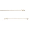 Thumbnail Image 3 of Swiss, London and Sky Blue Topaz Alternating Dangle Station Necklace in 10K Gold