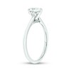 Thumbnail Image 2 of 1/2 CT. T.W. Pear-Shaped Diamond Solitaire Engagement Ring in 14K White Gold (I/I2)