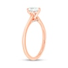 Thumbnail Image 2 of 1/2 CT. T.W. Pear-Shaped Diamond Solitaire Engagement Ring in 14K Rose Gold (I/I2)