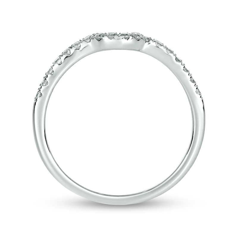 Main Image 4 of 1 CT. T.W. Oval Diamond Bridal Set in 14K White Gold (I/I2)