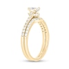 Thumbnail Image 2 of 1 CT. T.W. Oval Diamond Bridal Set in 14K Gold (I/I2)