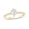 Thumbnail Image 1 of 3/4 CT. T.W. Pear-Shaped Diamond Engagement Ring in 14K Gold (I/I2)