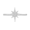 Thumbnail Image 3 of 1/6 CT. T.W. Diamond North Star Ring in 10K White Gold