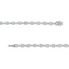 Thumbnail Image 3 of 5 CT. T.W. Diamond Alternating Line Bracelet in 10K White Gold