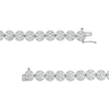 Thumbnail Image 3 of 10 CT. T.W. Composite Diamond Line Bracelet in 10K White Gold