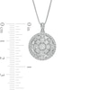 Thumbnail Image 3 of 1 CT. T.W. Composite Diamond Pendant in 10K White Gold
