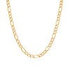 Thumbnail Image 0 of Men's 5.8mm Figaro Chain Necklace in Hollow 14K Gold - 26"