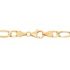 Thumbnail Image 1 of Men's 5.8mm Figaro Chain Necklace in Hollow 14K Gold - 26"