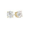 Thumbnail Image 1 of 6.0mm White Topaz Solitaire Stud Earrings in 10K Gold