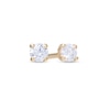 Thumbnail Image 1 of 1/10 CT. T.W. Diamond Solitaire Stud Earrings in 14K Gold (I/I2)