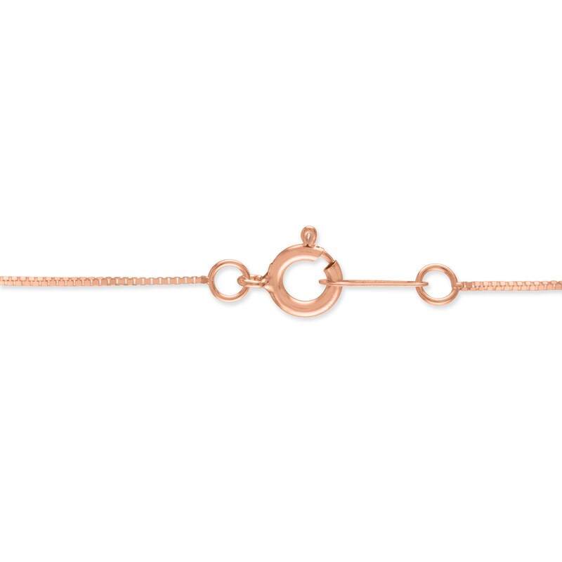 Main Image 3 of 1 CT. Diamond Solitaire Pendant in 14K Rose Gold (J/I3)