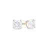 Thumbnail Image 1 of 1/4 CT. T.W. Diamond Solitaire Stud Earrings in 14K Gold (I/I2)