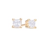 Thumbnail Image 1 of 1/4 CT. T.W. Princess-Cut Diamond Solitaire Stud Earrings in 14K Gold (I/I2)