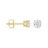 1 CT. T.W. Diamond Solitaire Stud Earrings in 14K Gold (I/I2)