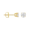 Thumbnail Image 0 of 1 CT. T.W. Diamond Solitaire Stud Earrings in 14K Gold (I/I2)