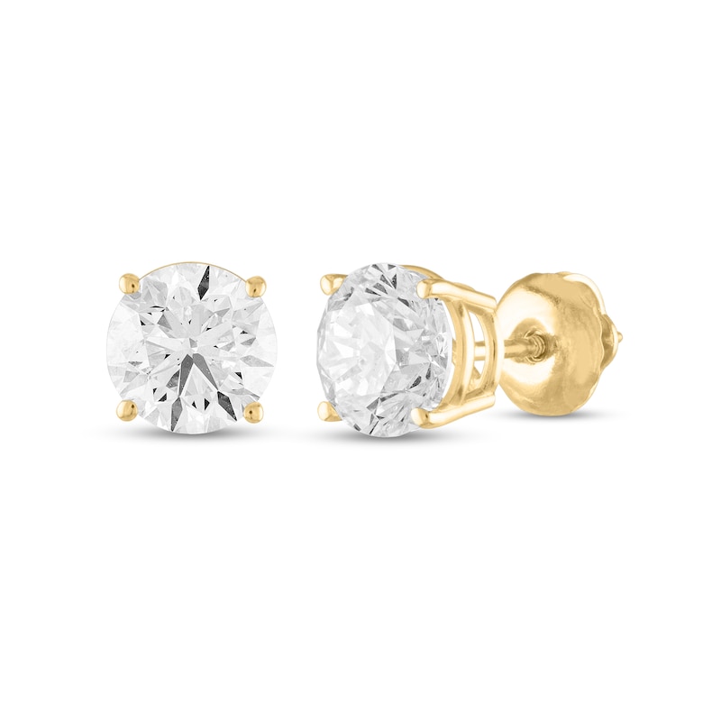 1 CT. T.W. Certified Diamond Stud Earrings in 14K Gold (I/I1) | Zales