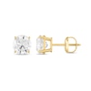 Thumbnail Image 2 of 1 CT. T.W. Certified Diamond Stud Earrings in 14K Gold (I/I1)