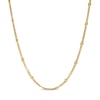 Thumbnail Image 0 of Diamond-Cut 0.95mm Curb Chain Necklace in Solid 14K Gold - 18"