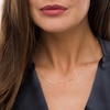 Thumbnail Image 2 of Diamond-Cut 0.95mm Curb Chain Necklace in Solid 14K Gold - 18&quot;