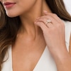 Thumbnail Image 2 of 1 CT. T.W. Princess-Cut Diamond Double Frame Engagement Ring in 14K Gold (I/I2)