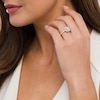 Thumbnail Image 2 of 1 CT. T.W. Princess-Cut Diamond Double Frame Engagement Ring in 14K Rose Gold (I/I2)