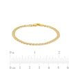 Thumbnail Image 2 of Child's 3.2mm Curb Chain Bracelet in Hollow 14K Gold – 6"