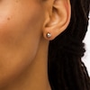 Thumbnail Image 1 of 6.0mm Button Ball Stud Earrings in 14K White Gold