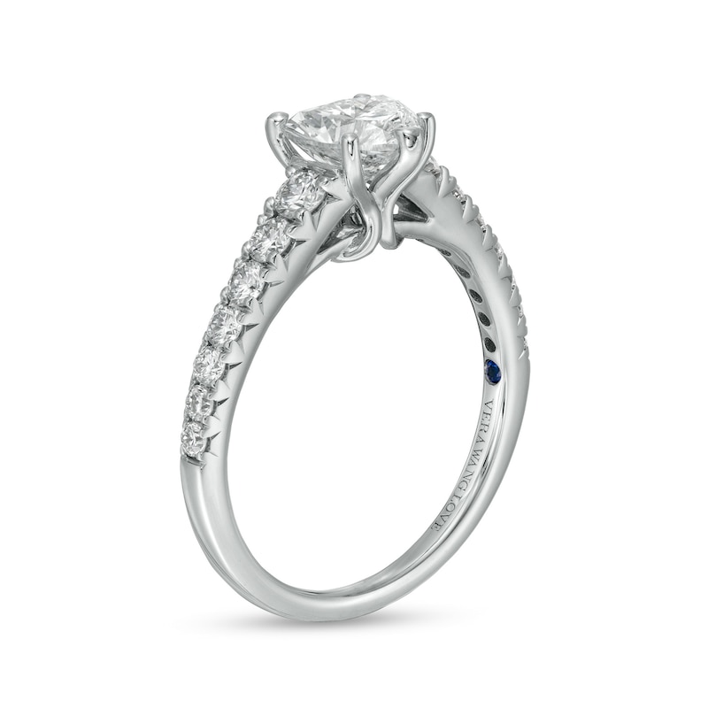 TRUE Lab-Created Diamonds by Vera Wang Love 1-1/2 CT. T.W. Engagement Ring in 14K White Gold (F/VS2)