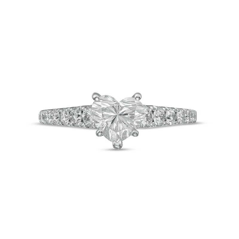 TRUE Lab-Created Diamonds by Vera Wang Love 1-1/2 CT. T.W. Engagement Ring in 14K White Gold (F/VS2)