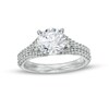 Thumbnail Image 1 of TRUE Lab-Grown Diamonds by Vera Wang Love 2-1/2 CT. T.W. Split Shank Engagement Ring in 14K White Gold (F/VS2)