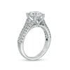 Thumbnail Image 3 of TRUE Lab-Grown Diamonds by Vera Wang Love 2-1/2 CT. T.W. Split Shank Engagement Ring in 14K White Gold (F/VS2)