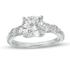 Thumbnail Image 1 of TRUE Lab-Grown Diamonds by Vera Wang Love 2-1/2 CT. T.W. Five Stone Engagement Ring in 14K White Gold (F/VS2)