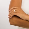 Thumbnail Image 2 of TRUE Lab-Grown Diamonds by Vera Wang Love 2-1/2 CT. T.W. Five Stone Engagement Ring in 14K White Gold (F/VS2)