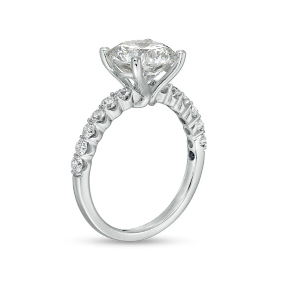 True Lab-Grown Diamonds by Vera Wang Love 3-1/2 CT. T.w. Engagement Ring in 14K White Gold