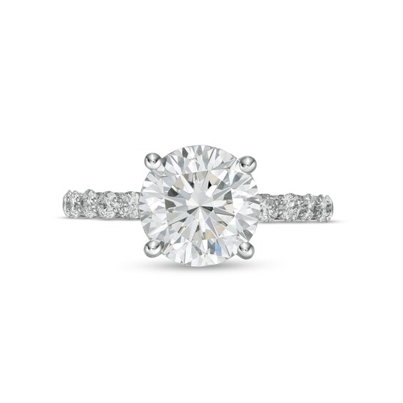 True Lab-Grown Diamonds by Vera Wang Love 3-1/2 CT. T.w. Engagement Ring in 14K White Gold