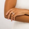 Thumbnail Image 2 of TRUE Lab-Grown Diamonds by Vera Wang Love 2-3/4 CT. T.W. Scallop Shank Engagement Ring in 14K White Gold (F/VS2)