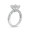 Thumbnail Image 3 of TRUE Lab-Grown Diamonds by Vera Wang Love 2-3/4 CT. T.W. Scallop Shank Engagement Ring in 14K White Gold (F/VS2)