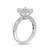 Thumbnail Image 2 of TRUE Lab-Created Diamonds by Vera Wang Love 2-3/4 CT. T.W. Scallop Shank Engagement Ring in 14K White Gold (F/VS2)