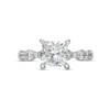 Thumbnail Image 4 of TRUE Lab-Grown Diamonds by Vera Wang Love 2-3/4 CT. T.W. Scallop Shank Engagement Ring in 14K White Gold (F/VS2)