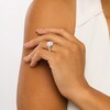 Thumbnail Image 2 of TRUE Lab-Grown Diamonds by Vera Wang Love 3 CT. T.W. Twist Shank Engagement Ring in 14K White Gold (F/VS2)